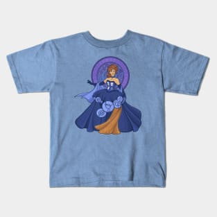 Gallifreyan Girl Kids T-Shirt